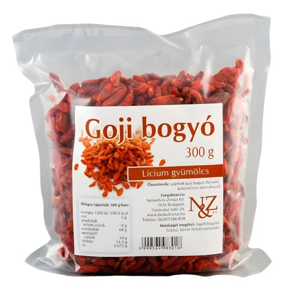 N&Z Goji bogyó 300g 1 N&Z Goji bogyó 300g