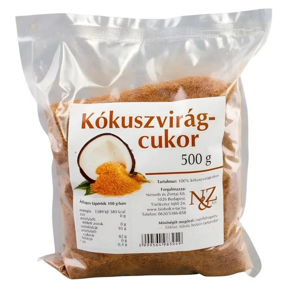 N&Z Kókuszvirágcukor 500g 1 N&Z Kókuszvirágcukor 500g