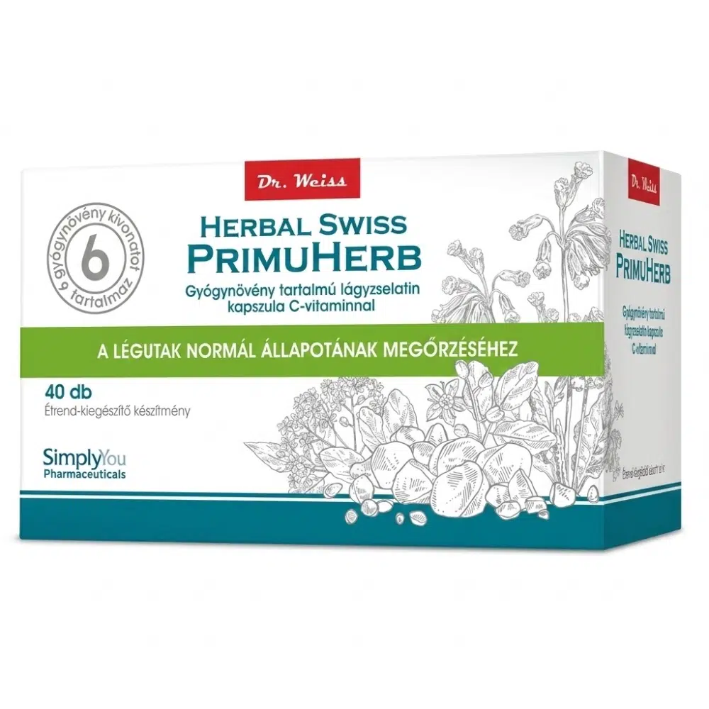Primuherb lágyzselatin kapszula - 40db 1 Primuherb kapszula 40db