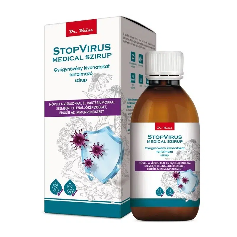 STOPVIRUS Medical szirup - 150ml 1 STOPVIRUS MEDICAL szirup 150ml