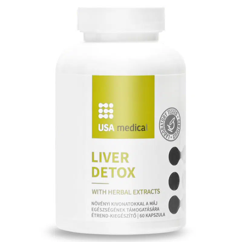 USA Medical Liver Detox kapszula - 60db 1 USA Medical Liver Detox kapszula - 60db