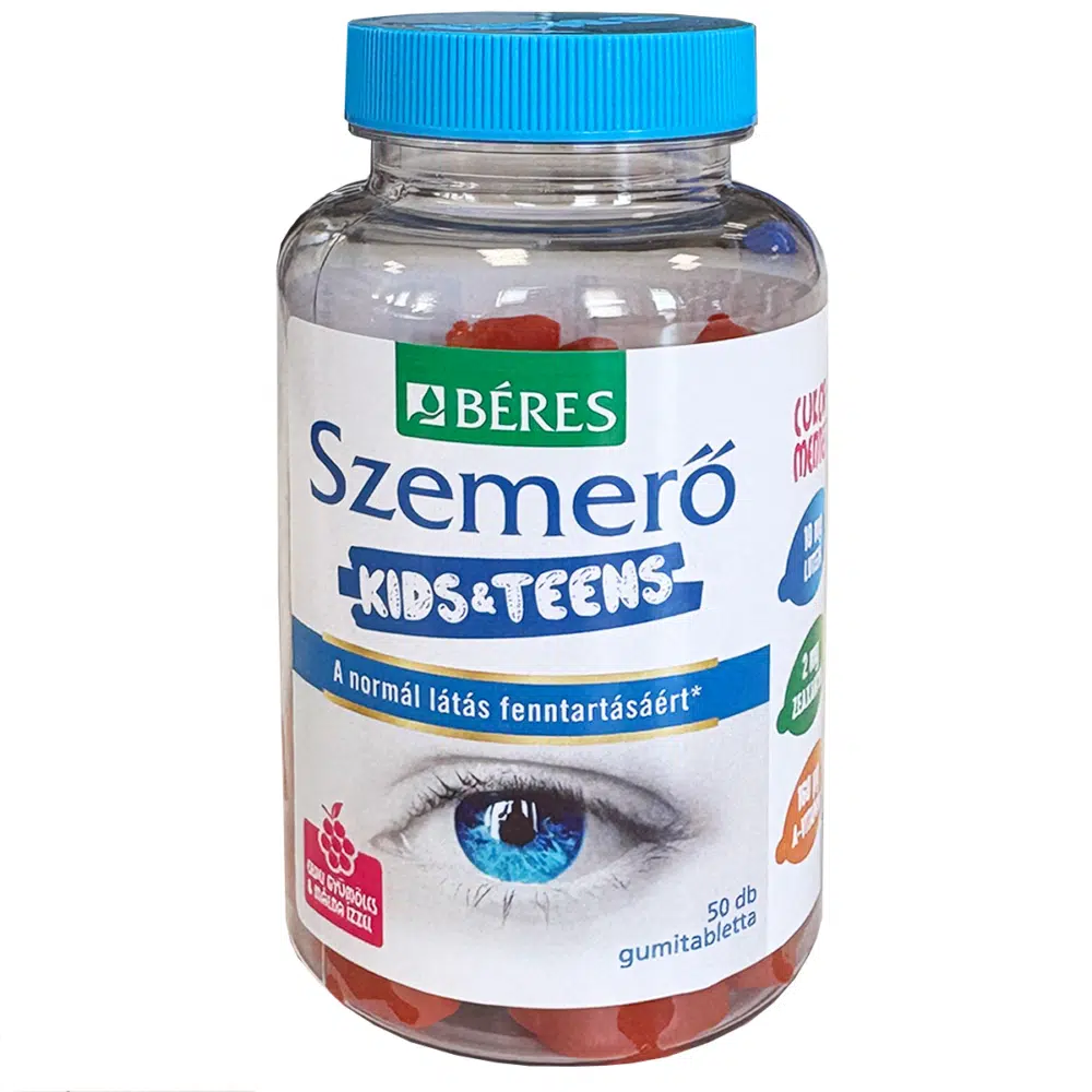 Béres Szemerő Kids&Teens gumitabletta - 50db 1 Béres Szemerő Kids&Teens gumitabletta - 50db