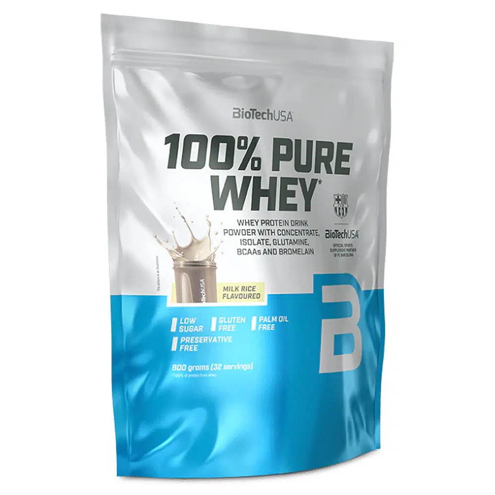 BioTech USA 100% Pure Whey tejberizs - 900g 1 BioTech USA 100% Pure Whey tejberizs - 900g