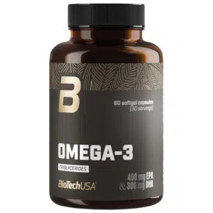 BioTech USA Omega-3 Triglycerides kapszula - 60db