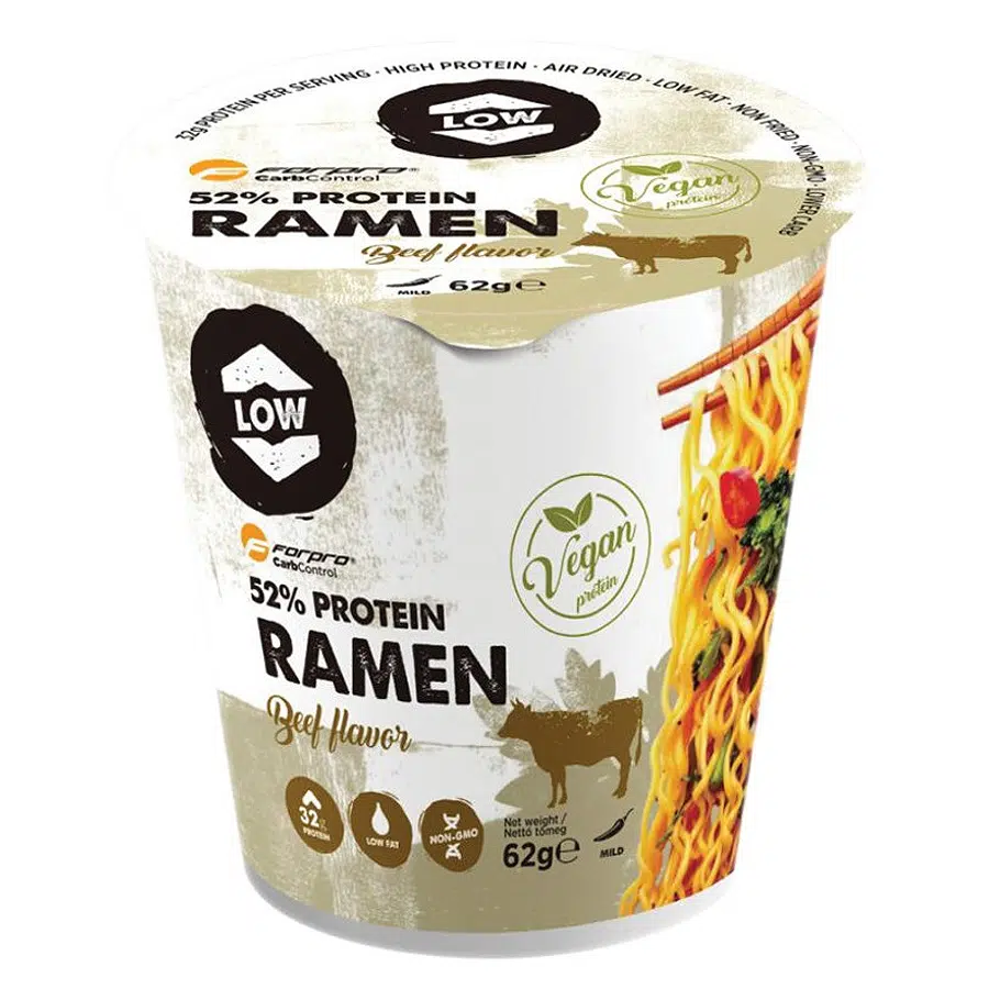 Forpro 52% Protein RAMEN Instant leves marha ízben - 62g 1 Forpro 52% Protein RAMEN Instant leves marha ízben - 62g
