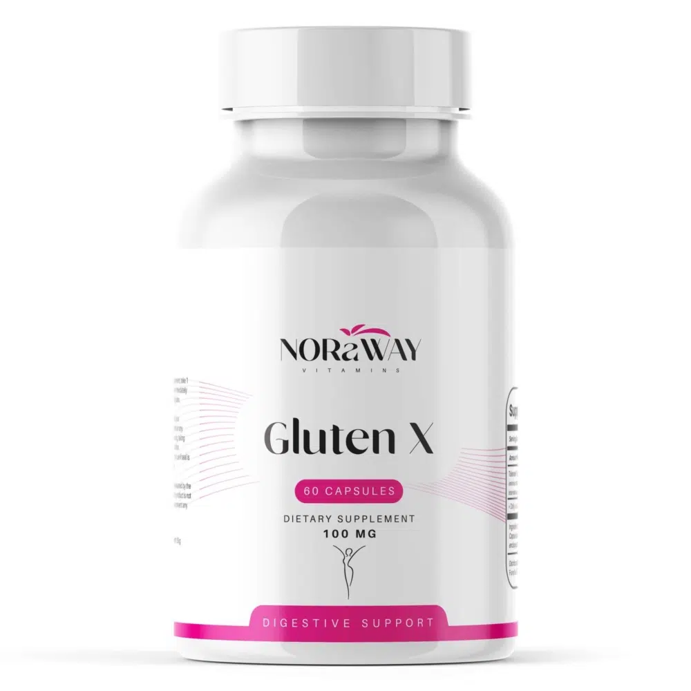 NORaWAY Gluten X glutén-bontó enzim kapszula - 60db 1 NORaWAY Gluten X glutén-bontó enzim kapszula 60db