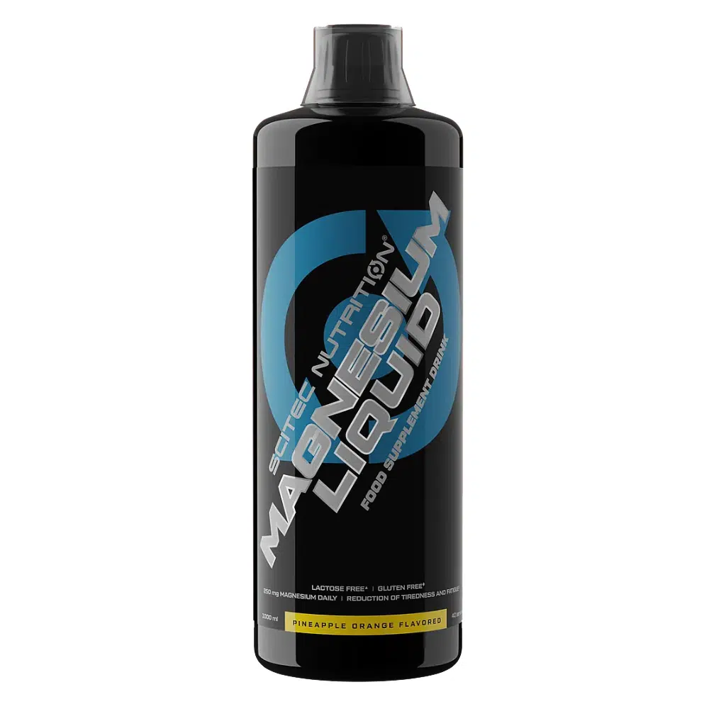 Scitec Nutrition Liquid Magnesium ananász-narancs ital - 1000ml 1 Scitec Nutrition Liquid Magnesium 1 liter ananász-narancs