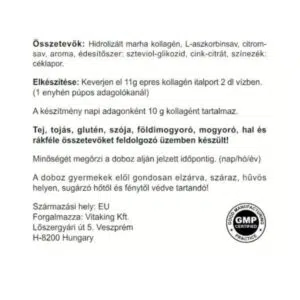 Vitaking Kollagén Eper ízű italpor dobozos - 330g 5 Vitaking Kollagén Eper ízű italpor dobozos - 330g - Image 3