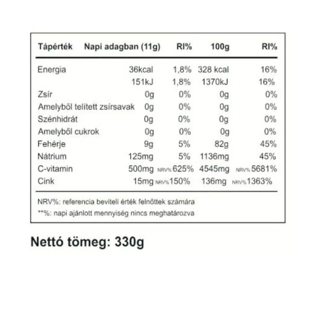 Vitaking Kollagén Eper ízű italpor dobozos - 330g 2 Vitaking Kollagén Eper ízű italpor dobozos - 330g - Image 2