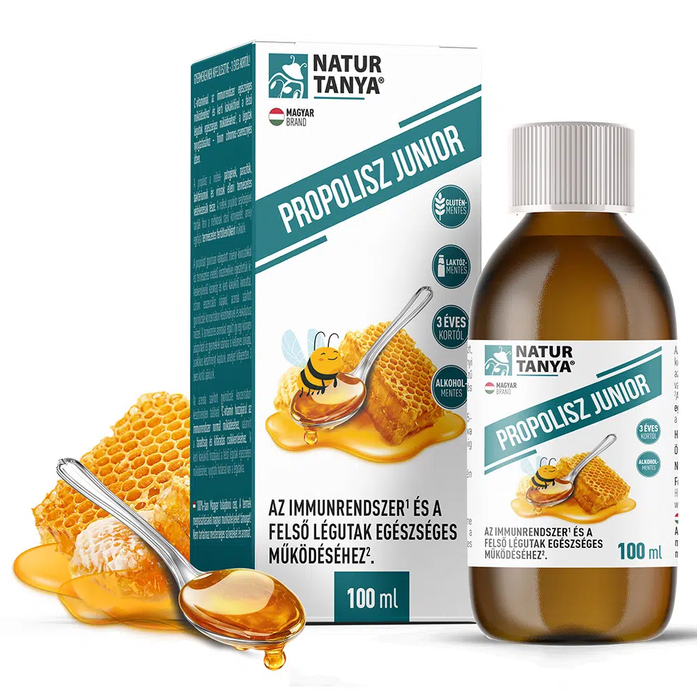 Natur Tanya Propolisz Junior Immuntámogató szirup - 100ml 1 Natur Tanya Propolisz Junior Immuntámogató szirup - 100ml