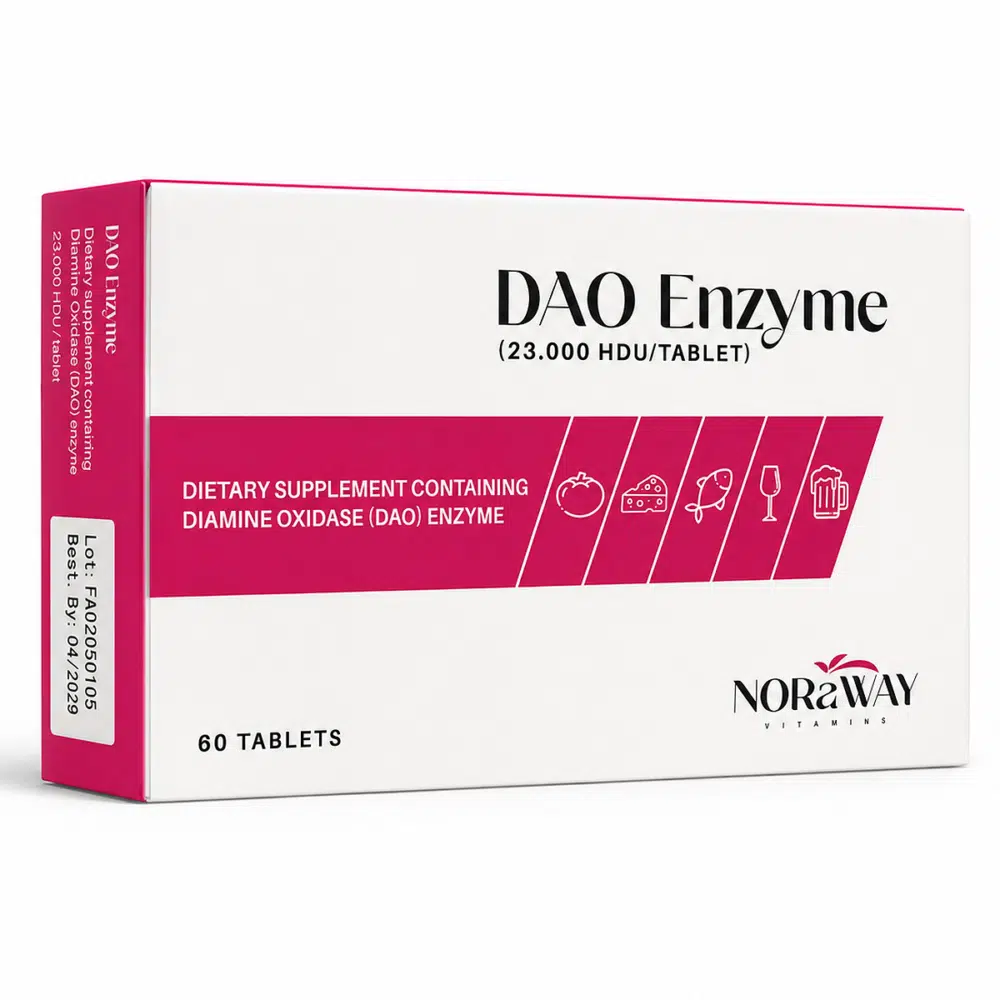 NORaWAY DAO enzim 23.000 HDU tabletta - 60db 1 NORaWAY DAO enzim 23.000 HDU tabletta - 60db