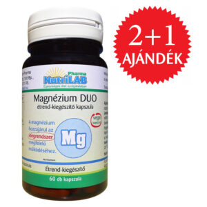 NutriLAB Duo-Magnézium kapszula 2+1 AKCIÓ - 3x60db