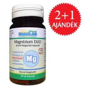 NutriLAB Duo-Magnézium kapszula 2+1 AKCIÓ - 3x60db