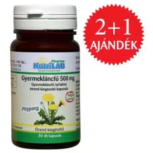 Nutrilab Gyermekláncfű kapszula 2+1 AKCIÓ - 3x30db