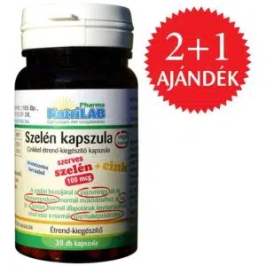 Nutrilab Szelén cinkkel kapszula 2+1 AKCIÓ - 3x30db
