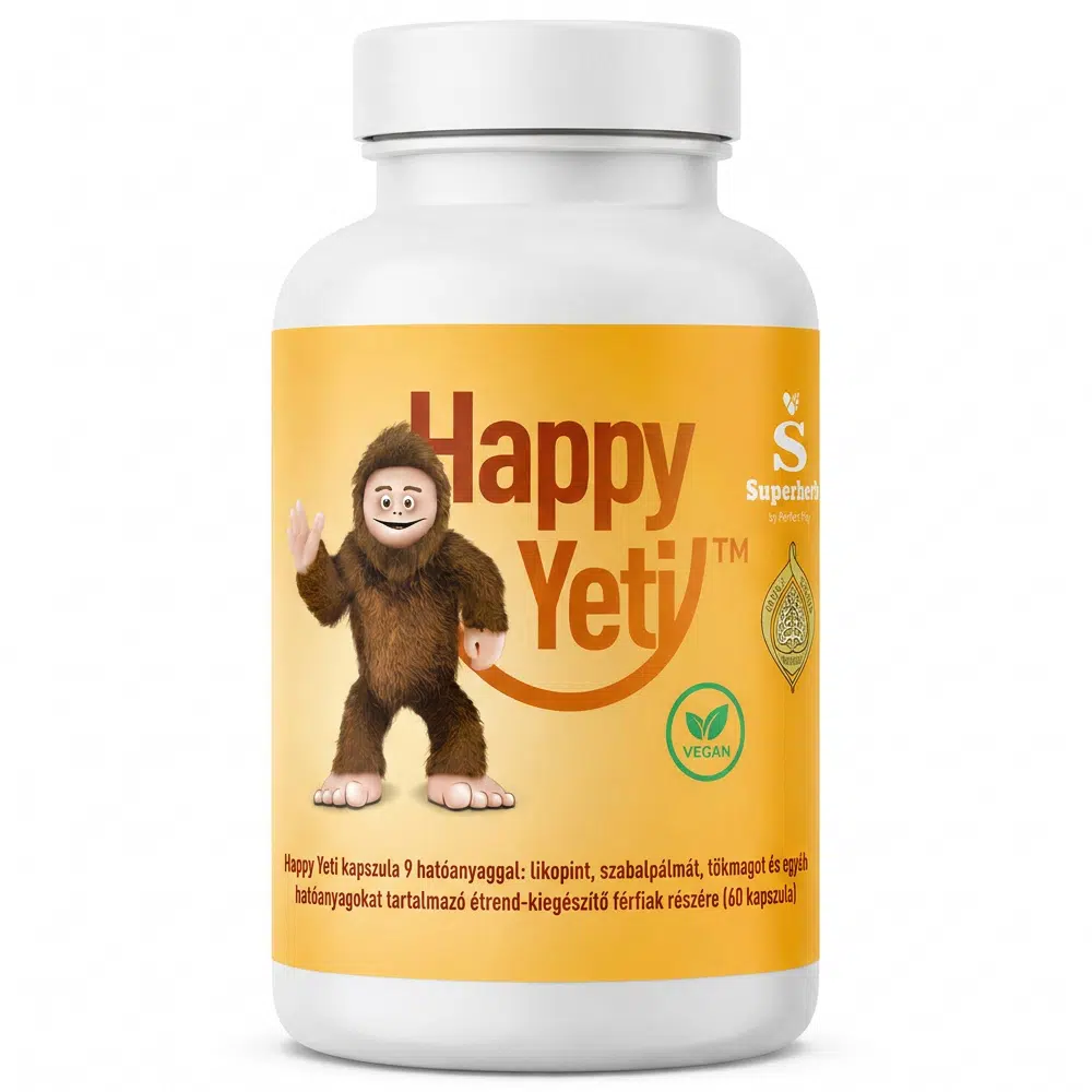 SuperHerb - Happy Yeti kapszula - 60db 1 SuperHerb - Happy Yeti kapszula - 60db