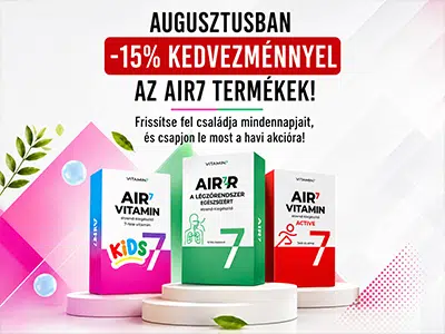 Akciók képekben 2 Air7 -15% kedvezménnyel!