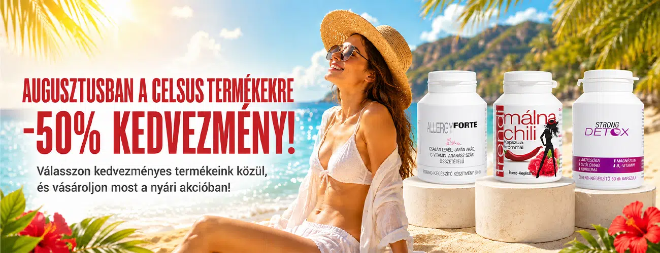 Celsus -50% kedvezménnyel!