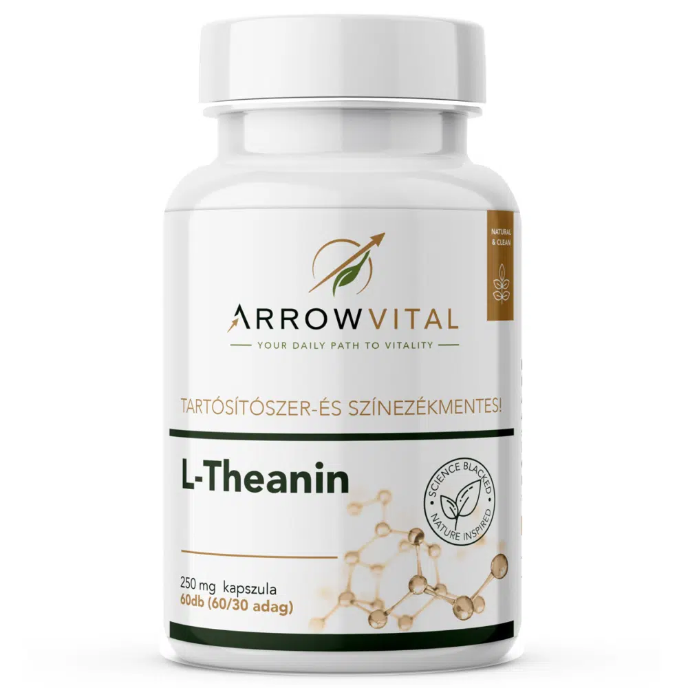 Arrowvital L-Theanin Kapszula - 60db 1 Arrowvital L-Theanin Kapszula - 60db
