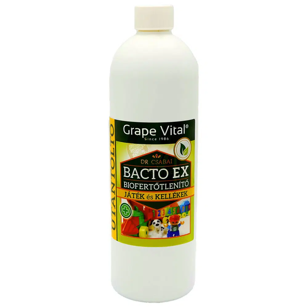 BactoEX Gyermekjáték biofertőtlenítő utántöltő - 1000ml 1 BactoEX Gyermekjáték biofertőtlenítő 1000ml utántöltő
