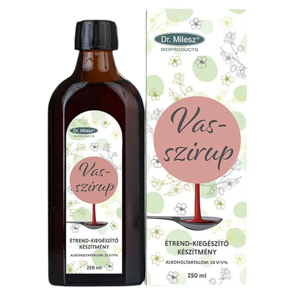 Dr. Milesz Vas szirup - 250ml 1 Dr.Milesz Vas szirup 250ml