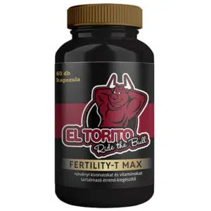 El Torito FERTILITY T-MAX tesztoszteron fokozó kapszula - 60db