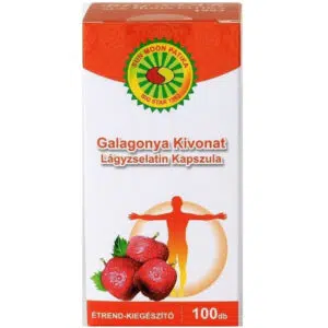 Sun moon galagonya gyümölcskiv. Kapszula 100 db