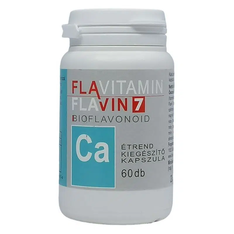 Flavin7 Flavitamin Calcium kapszula - 60db 1 Vita Crystal Flavitamin Calcium (60 db)