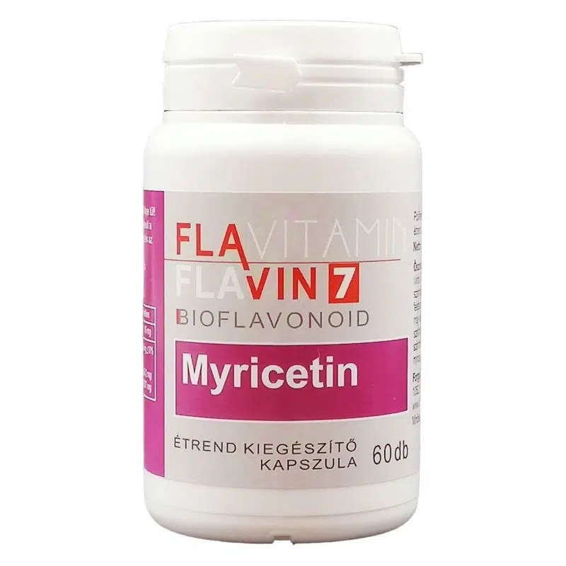 Flavin7 Flavitamin Myricetin kapszula - 60db 1 Vita Crystal Flavitamin Myricetin (60 db)