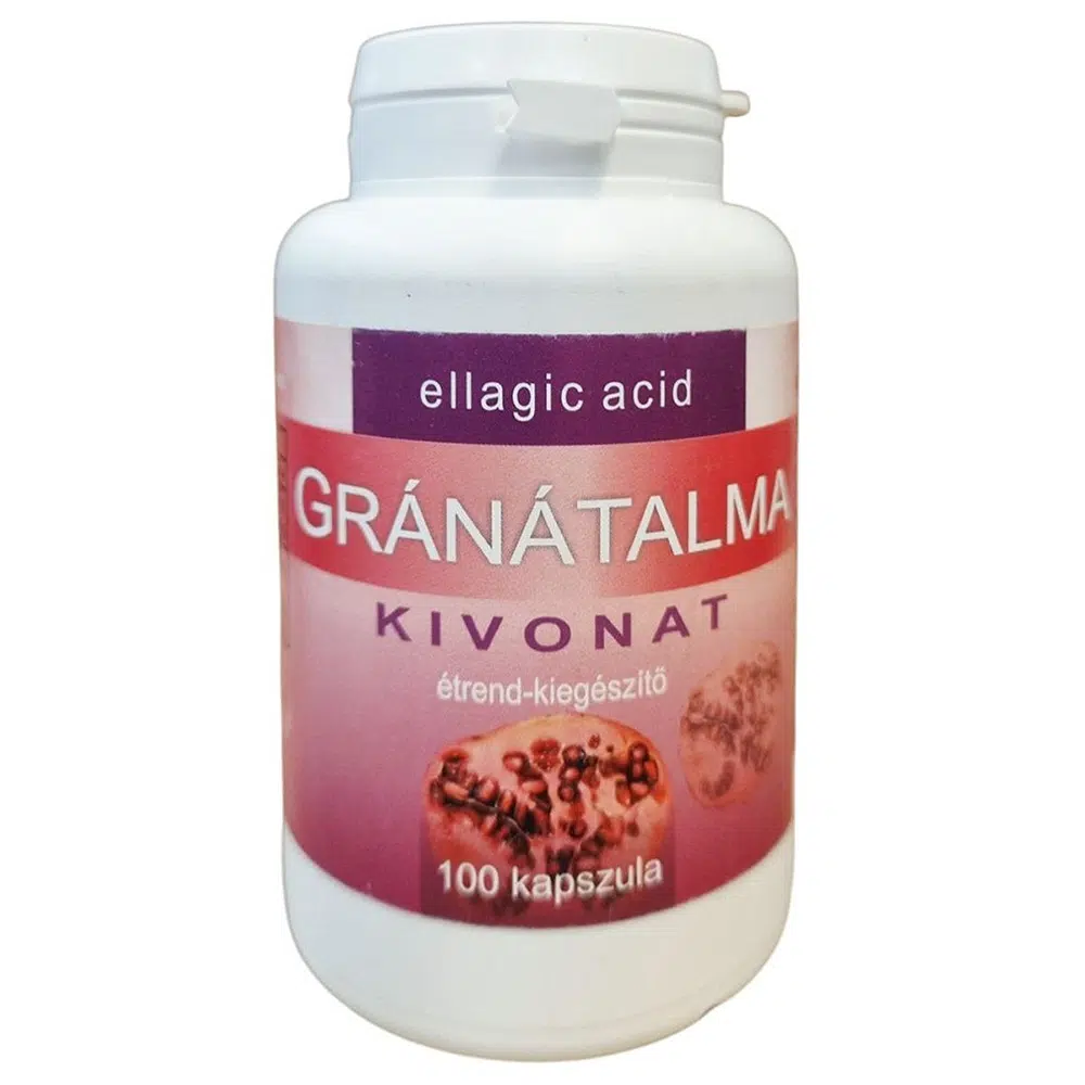 Vita Crystal Gránátalma kivonat kapszula - 100 db 1 Vita Crystal Gránátalma kivonat kapszula (100db)