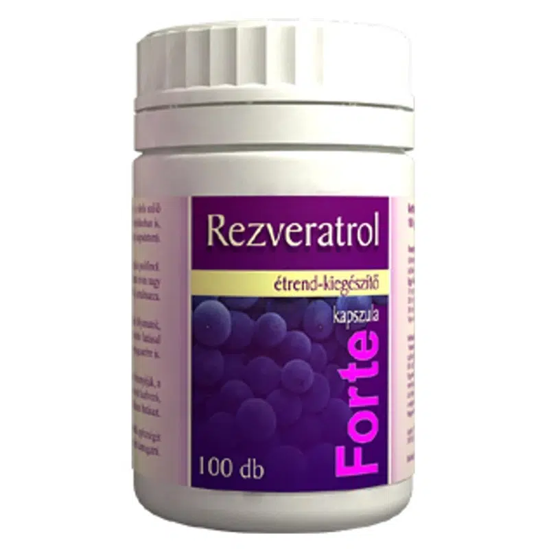 Vita Crystal Rezveratrol Forte kapszula - 100 db 1 Vita Crystal Rezveratrol Forte kapszula (100db)