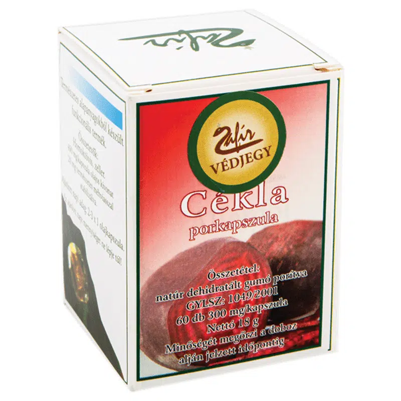 Zafir cékla porkapszula - 60db 1 Zafir cékla porkapszula 60 db