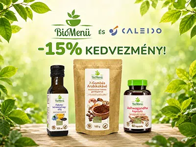 Akciók képekben 19 Biomenü és Caleido -15% kedvezménnyel!