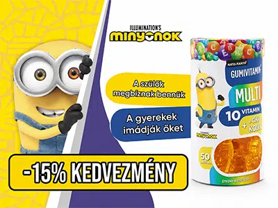 Akciók képekben 17 MINYONOK -15% kedvezménnyel!
