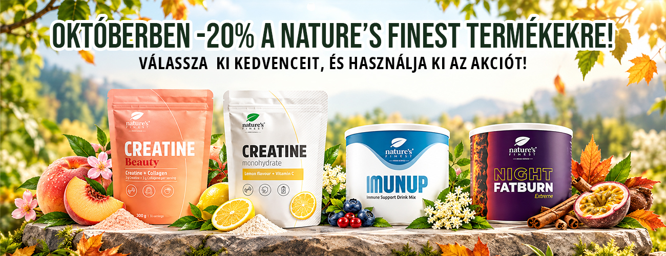 Nature's Finest -20% kedvezménnyel!