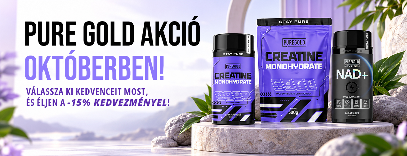 Pure Gold -15% kedvezménnyel!