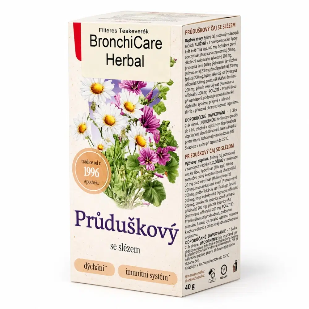 Apotheke Bronchicare Herbal tea - 20 filter 1 Apotheke bronchicare herbal tea 20 filter