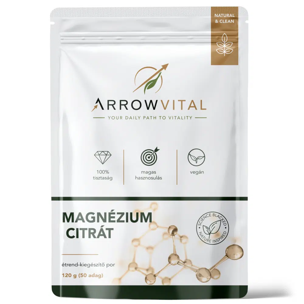Arrowvital Magnézium Citrát por - 120g 1 Arrowvital Magnézium Citrát por - 120g
