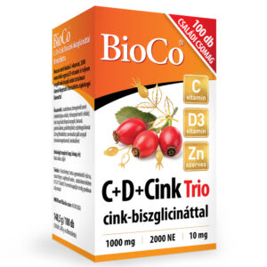 BioCo C+D+Cink Trió filmtabletta - 100db