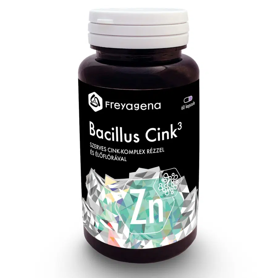 Freyagena Balance Probio TRI-Cink kapszula - 60db 1 Freyagena Bacillus Cink kapszula 60 db