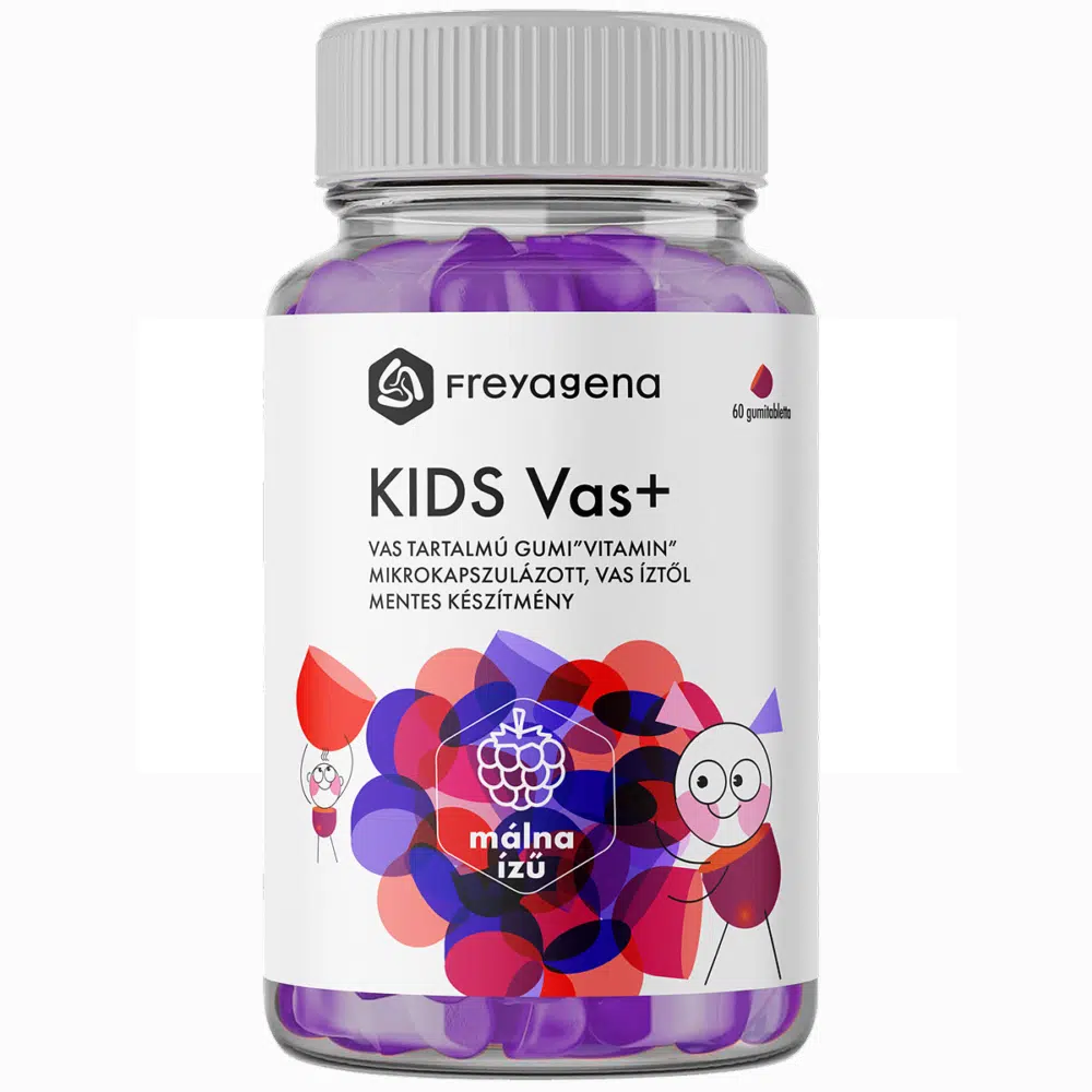 Freyagena KIDS Vas+ gumivitamin - 60db 1 Freyagena KIDS Vas+ gumivitamin - 60db