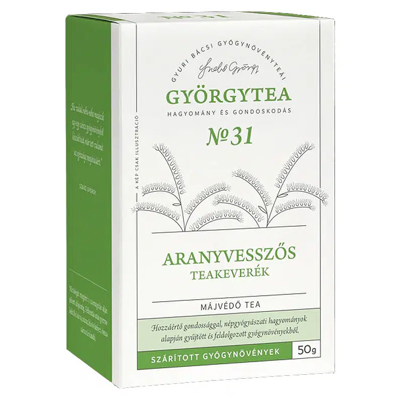 Györgytea Aranyvesszős teakeverék - 50g 1 Györgytea Aranyvesszős teakeverék - 50g