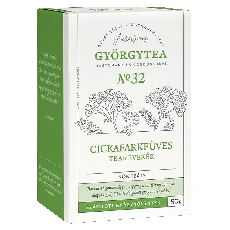 Györgytea Cickafarkfüves teakeverék - 50g 1 Györgytea Cickafarkfüves teakeverék - 50g