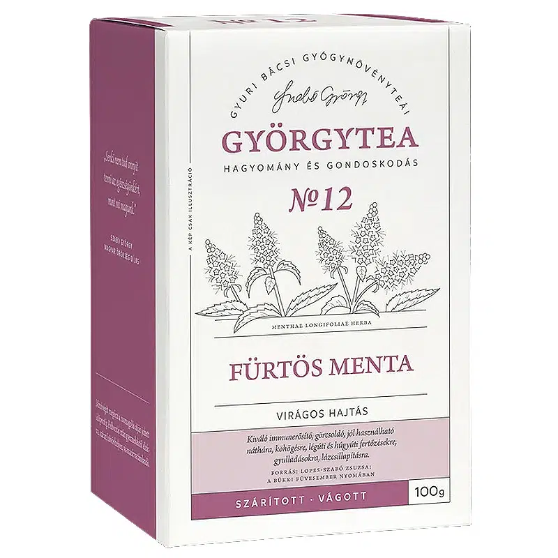 Györgytea Fürtös menta virágos hajtás - 100g 1 Györgytea Fürtös menta virágos hajtás - 100g