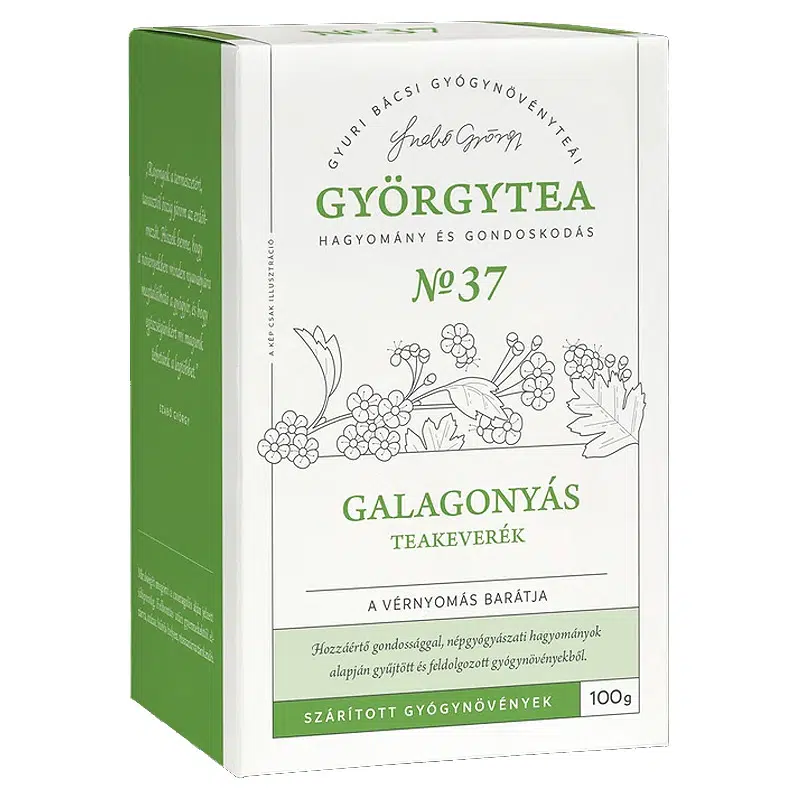Györgytea Galagonyás teakeverék - 100g 1 Györgytea Galagonyás teakeverék - 100g