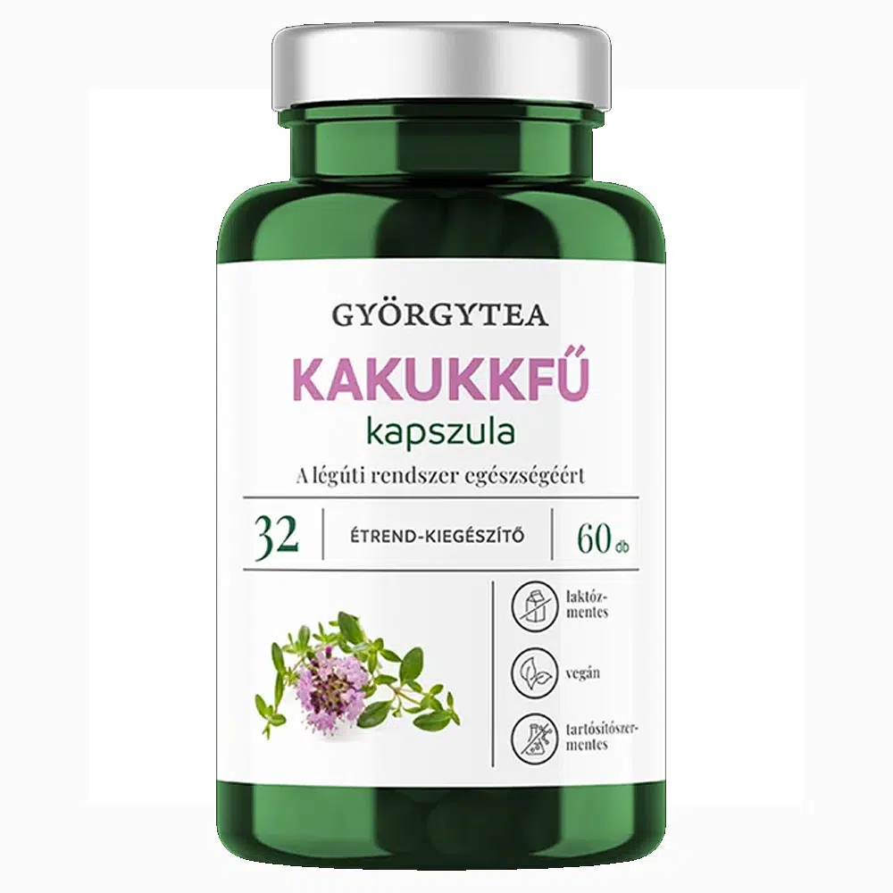 Györgytea Kakukkfű kapszula - 60db 1 Györgytea Kakukkfű kapszula - 60db