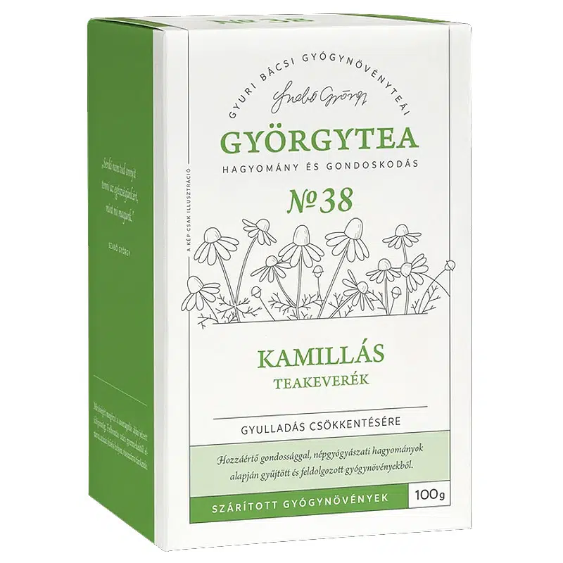 Györgytea Kamillás teakeverék - 100g 1 Györgytea Kamillás teakeverék - 100g