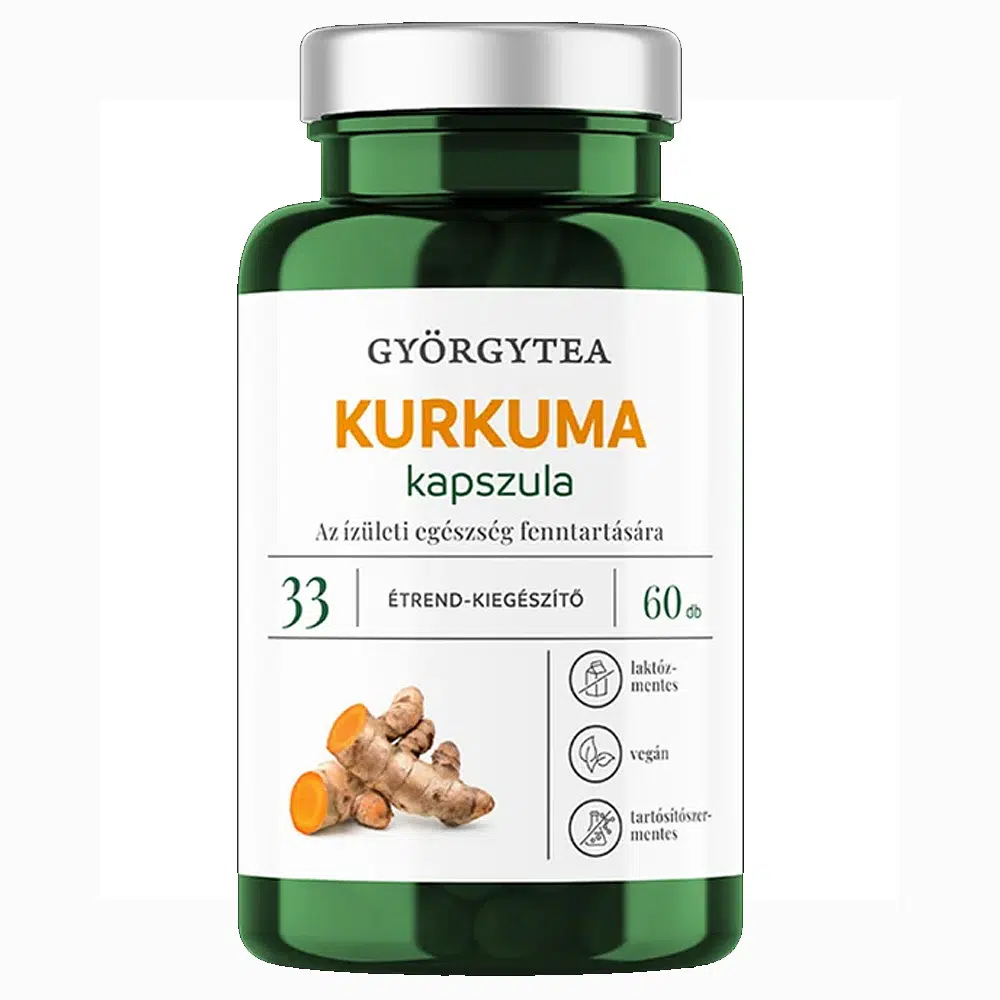 Györgytea Kurkuma kapszula - 60db 1 Györgytea Kurkuma kapszula - 60db