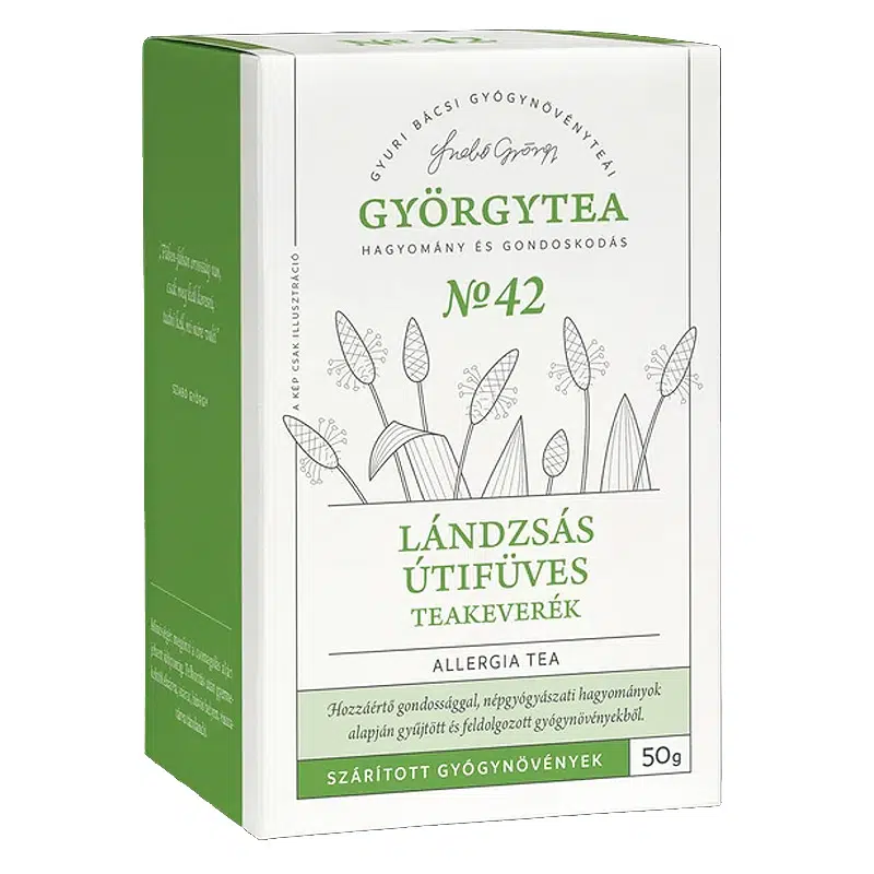 Györgytea Lándzsás útifüves teakeverék - 50g 1 Györgytea Lándzsás útifüves teakeverék - 50g