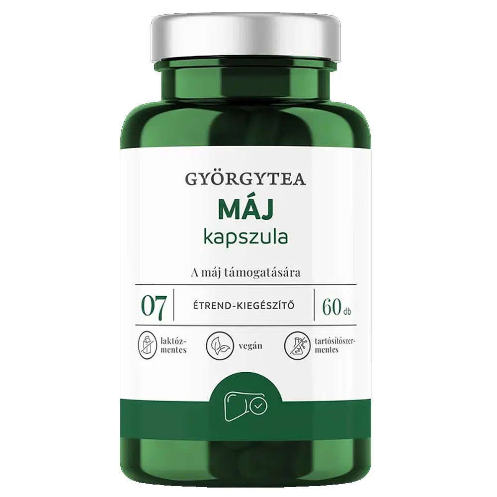 Györgytea Máj kapszula - 60db 1 Györgytea Máj kapszula - 60db